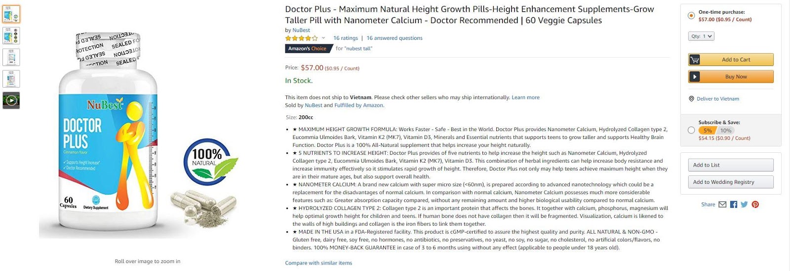 doctor plus giá bao nhiều